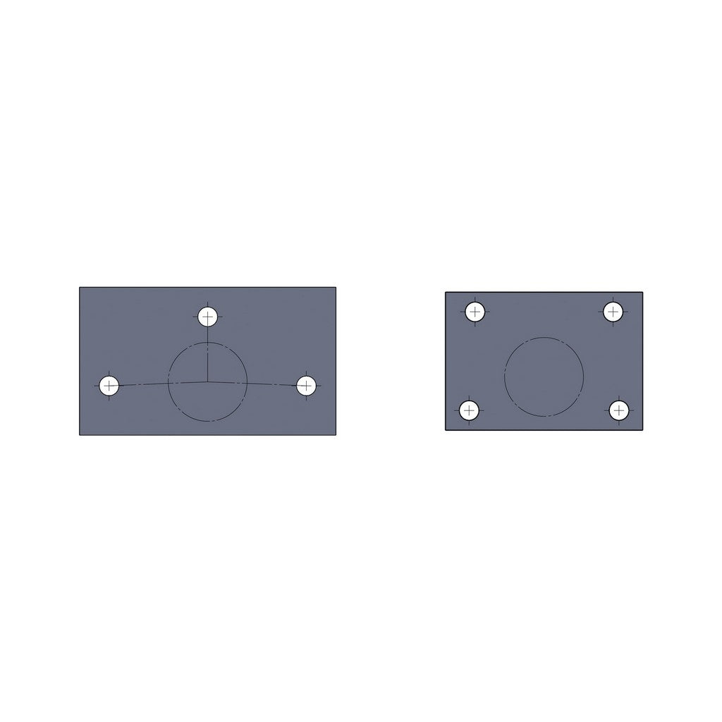 OMP AA0-0203 Plates for Rollbar Fixing Photo-0 
