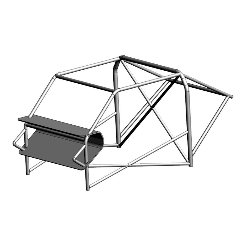 OMP AB0-0105-182A Roll Cage for CITROEN Saxo 1996- / PEUGEOT 106 1991- Photo-0 