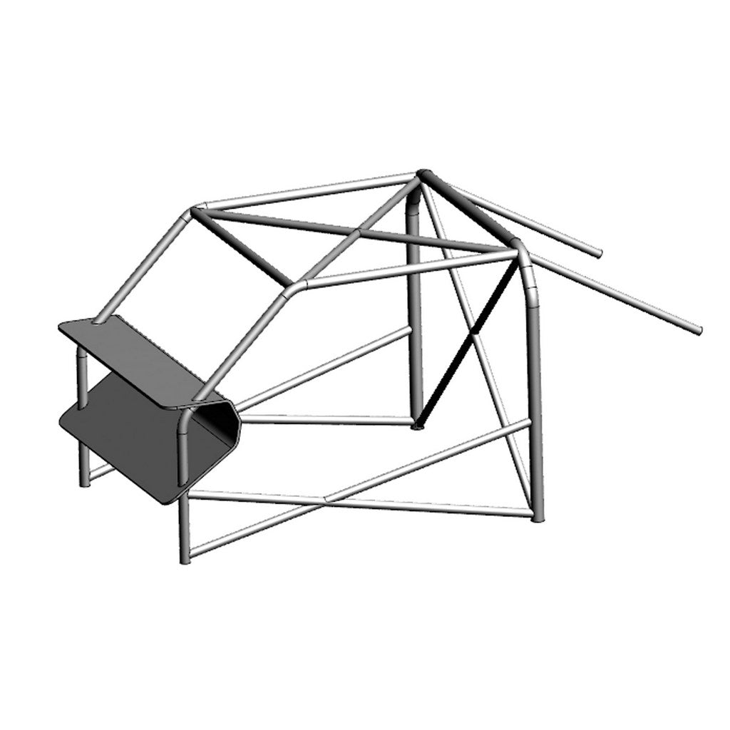 OMP AB0-0100-250A Roll Cage for TOYOTA Yaris 3 Doors 1999-2005 Photo-0 