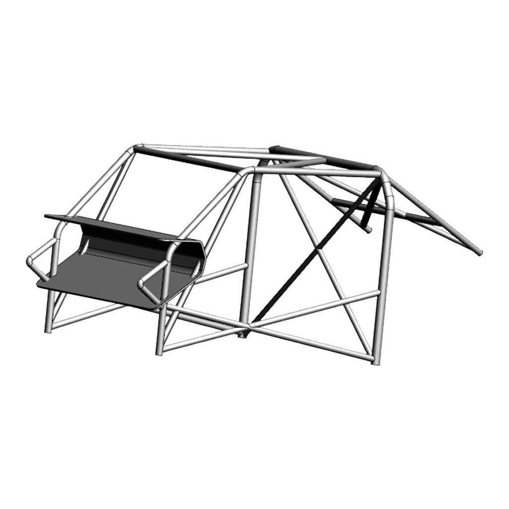 OMP AB0-0100-275A Roll Cage for PEUGEOT 207 3 Doors 2006- Photo-0 
