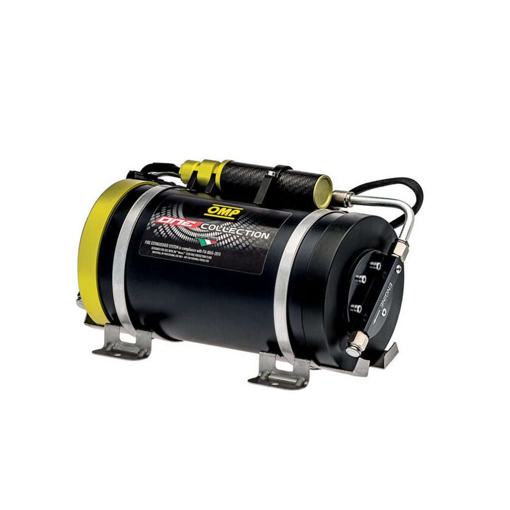 OMP CE0-SAL4-F01 Extinguishing Sytem CESAL4E, Elettrically, Saloon, Alluminium, FIA 8865, Size S Photo-0 
