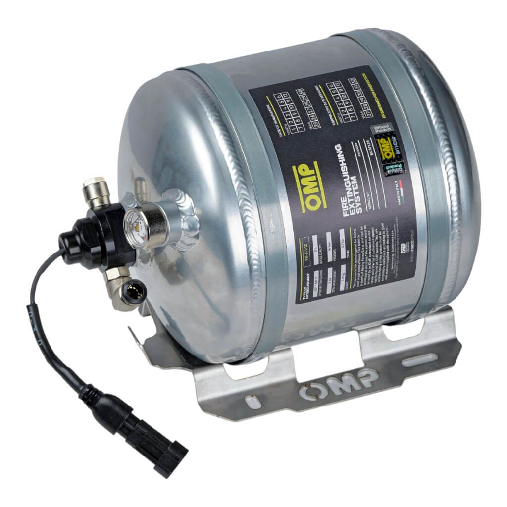 OMP CE0-SAL6-C01 Extinguishing Sytem CESAL 6, Elettrically, Saloon, Alluminium (3Kg) Photo-2 