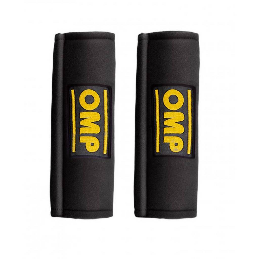 OMP DB0-0455-071 Safety Harness Pads 2", Black Photo-0 