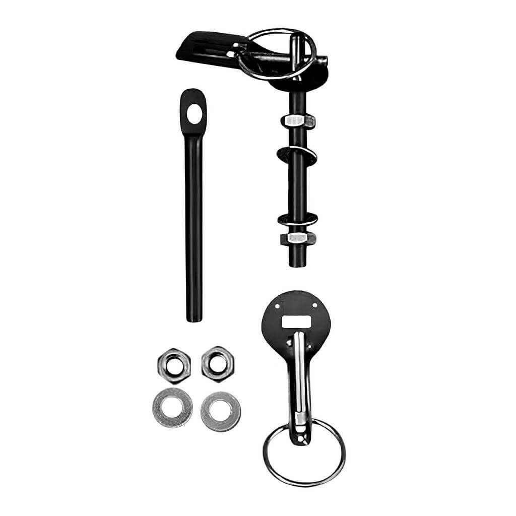 OMP EB0-0492-071 Bonnet Pins, Black Photo-0 