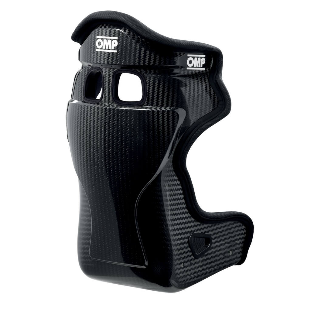 OMP HA0-0793-A01-071 Racing Seat HRC Fiberglass Air FIA 8855-1999, Black Photo-1 