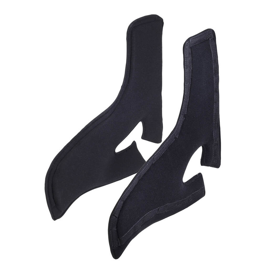 OMP HB0-0701-S Lateral Support Cushions for HRC Seat, Black, Size S Photo-0 