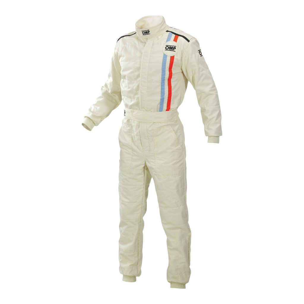 OMP IA0-1816-C01-028-50 Racing Suit Classic MY2021, FIA 8856-2018, Cream, Size 50 Photo-0 