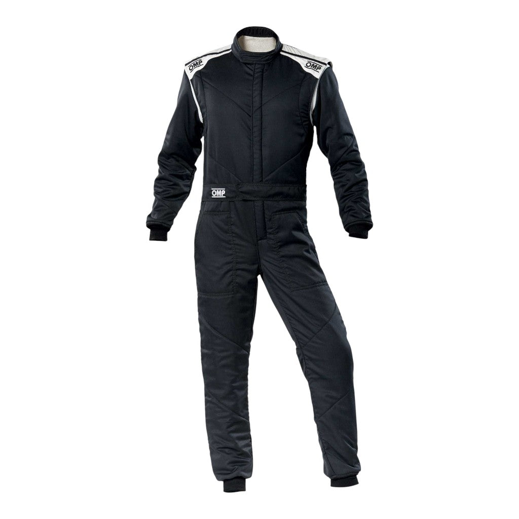 OMP IA0-1828-E01-071-62 Racing Suit First-S MY2020, FIA 8856-2018, Black, Size 62 Photo-0 