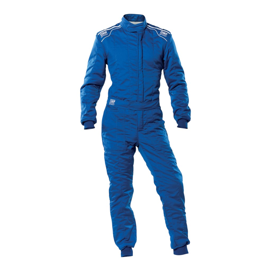 OMP IA0-1847-C01-041-S Racing Suit Sport MY2020, FIA 8856-2018, Blue, Size S (46-48) Photo-0 