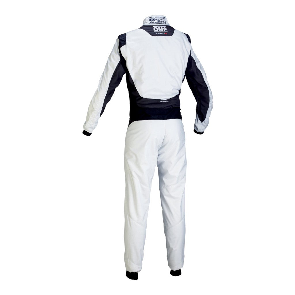 OMP IA0-1860-A01-083-48 Racing Suit One-S MY2020, FIA 8856-2018, Silver, Size 48 Photo-1 