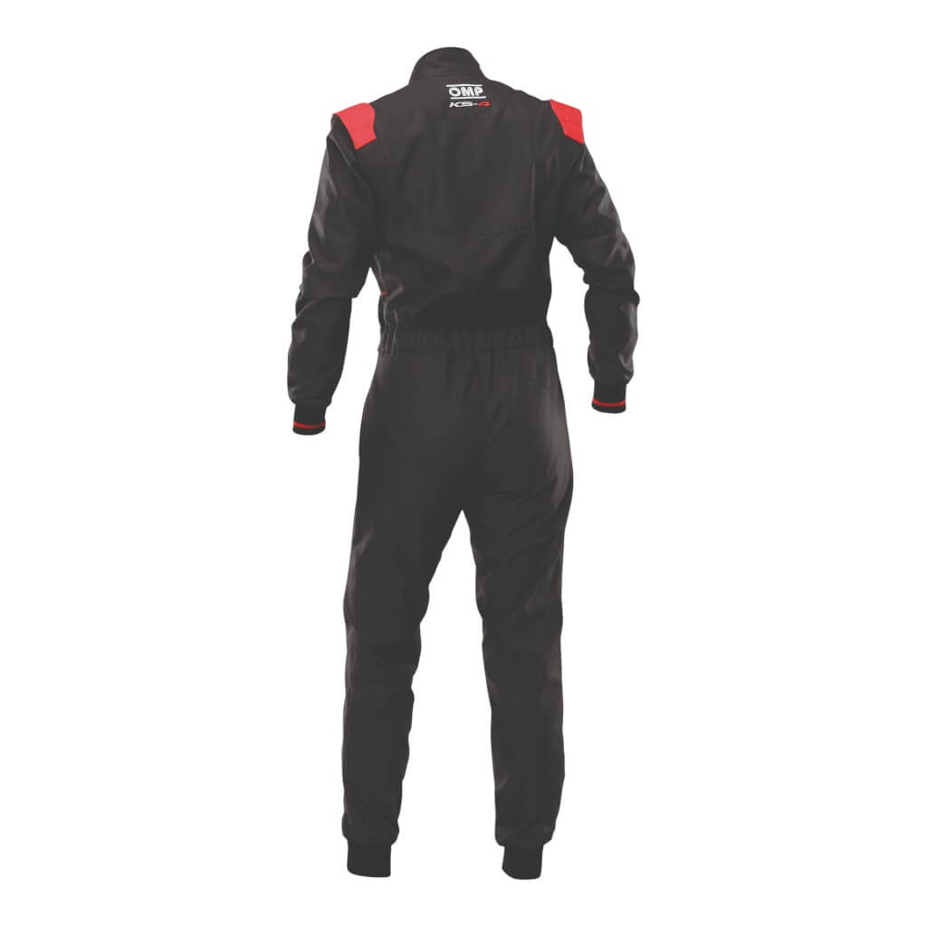 OMP KA0-1735-A01-073-XXL Karting Suit KS-4 MY2026, Black/Red, Size 2XL Photo-1 