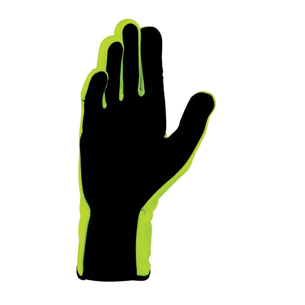 OMP KB0-2750-A01-059-XXS Karting Gloves KS-4 My2023, Yellow / Black, Size XXS Photo-1 