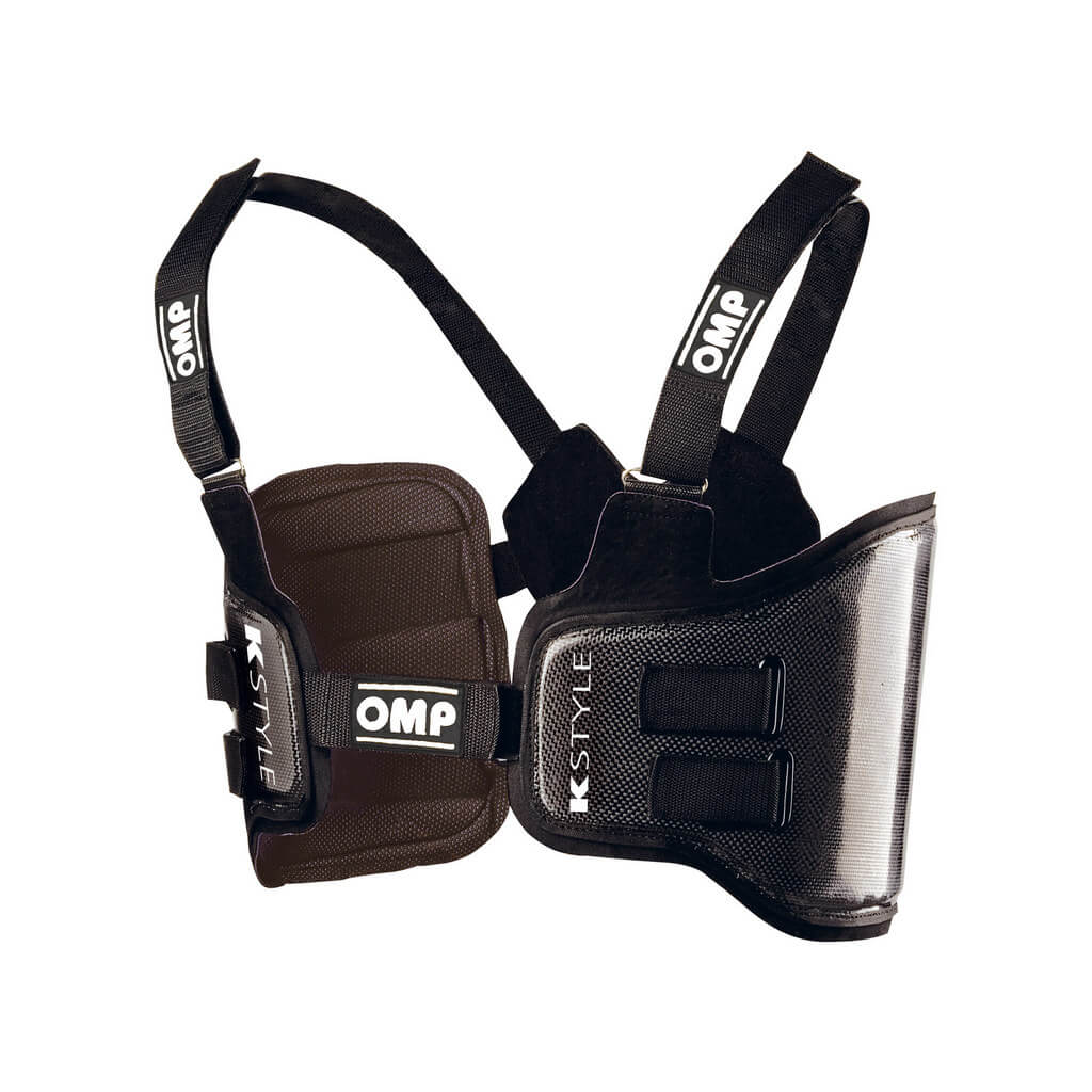OMP KK0-0047-B01-007-S (KK047E007S) Karting Rib Protection K-Style, Carbon, Size S Photo-0 