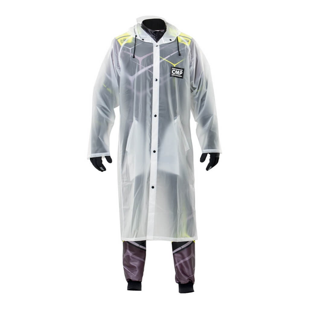 OMP KK0-3107-A01-004-L Raincoat KS, Transparent, Size L Photo-0 
