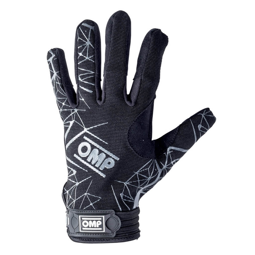 OMP NB0-1896-A01-071-M Mechanic Gloves Workshop Evo, Black, Size M Photo-0 