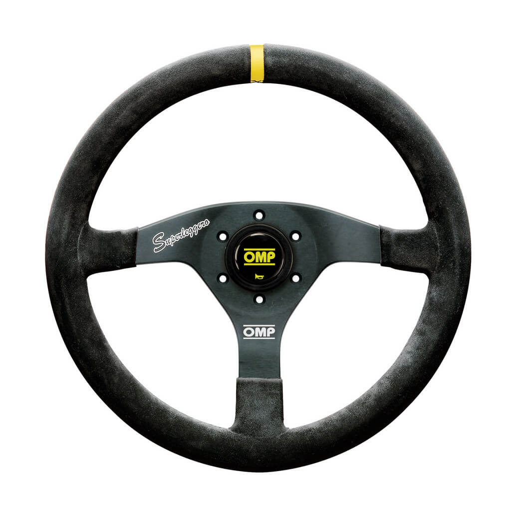 OMP OD0-2020-071 Steering Wheel Velocita Superleggero 350mm, Black Suede Photo-0 