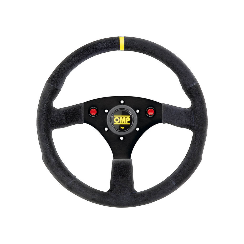 OMP OD0-2042-A02-071 Steering Wheel Alu S 320mm, Black Suede Photo-0 