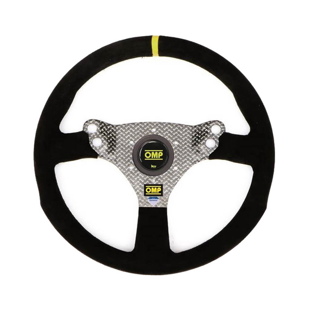 OMP OD0-2048-071 Steering Wheel Hybrid S 320mm, Black Suede Photo-0 