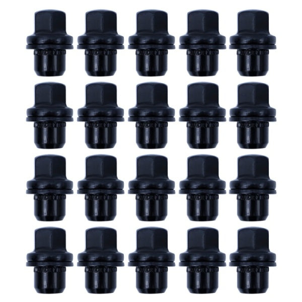 OMP OMPS09491401 Wheel Nut With Flat Washer M14X1.50 Hex 22 L: 46mm W: 34mm Black 20/BOX Photo-1 