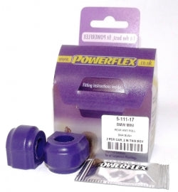 POWERFLEX PFR5-111-17 x2 Rear Anti Roll Bar Bushing(17mm) MINI COOPER, Cooper S (2001 - 2006) Photo-0 