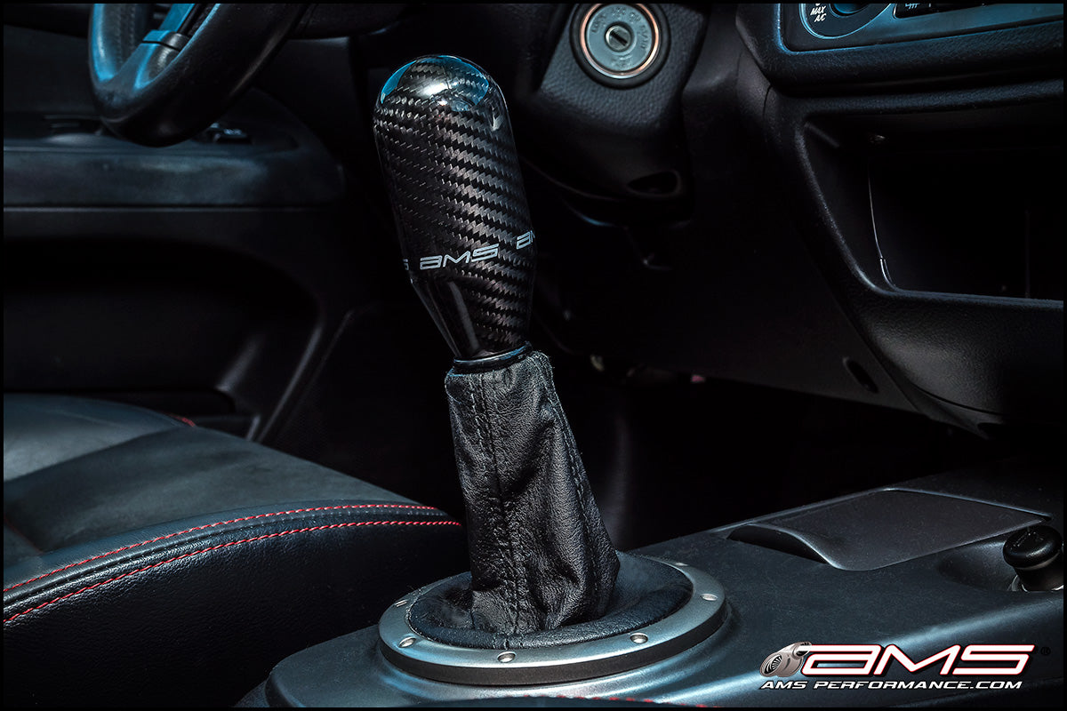 AMS AMS.01.06.0106-1 Carbon Fiber Shift Knob MITSUBISHI LANCER EVO VII / VIII / IX Photo-1 