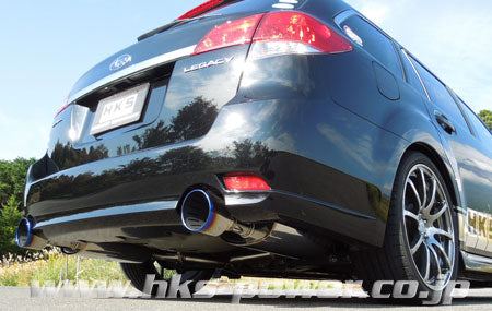 HKS 31029-AF007 Exhaust system Super Turbo Muffler SUBARU LEGACY B4 (DBA-BM9) Photo-0 