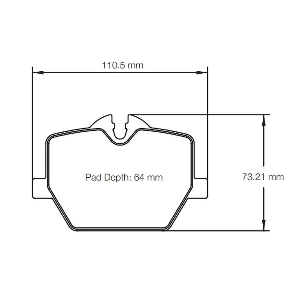 PAGID 8276-RSL29 Rear Brake Pads RSL29 for TOYOTA GR Supra / BMW Z4 (G29) Photo-1 