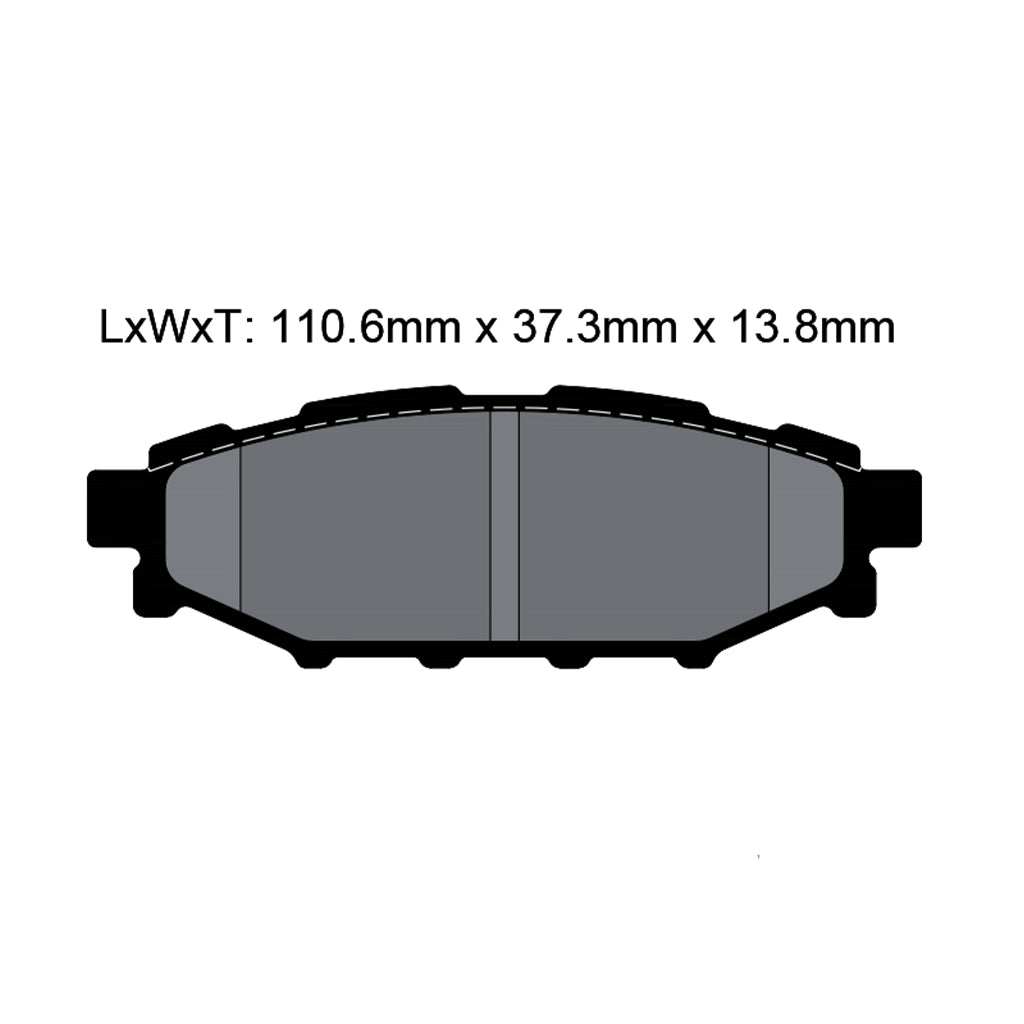 PAGID T8065SP2001 Rear Brake Pads STREET+ for SUBARU BRZ / TOYOTA GT86 / GR86 Photo-1 