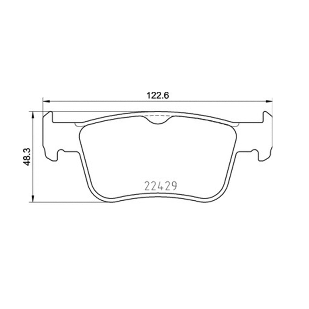 PAGID T8237SP2001 Rear Brake Pads STREET+ for HONDA Civic Type-R (FK / FL) 2016- Photo-1 