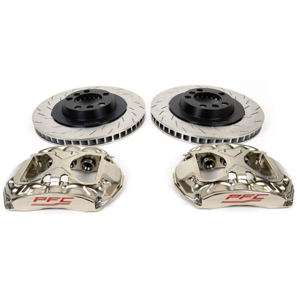 PFC 0380.0006 Front and Rear Brake Kit (with 380 mm Slotted Discs) for PORSCHE 911 GT3 (992) Photo-0 