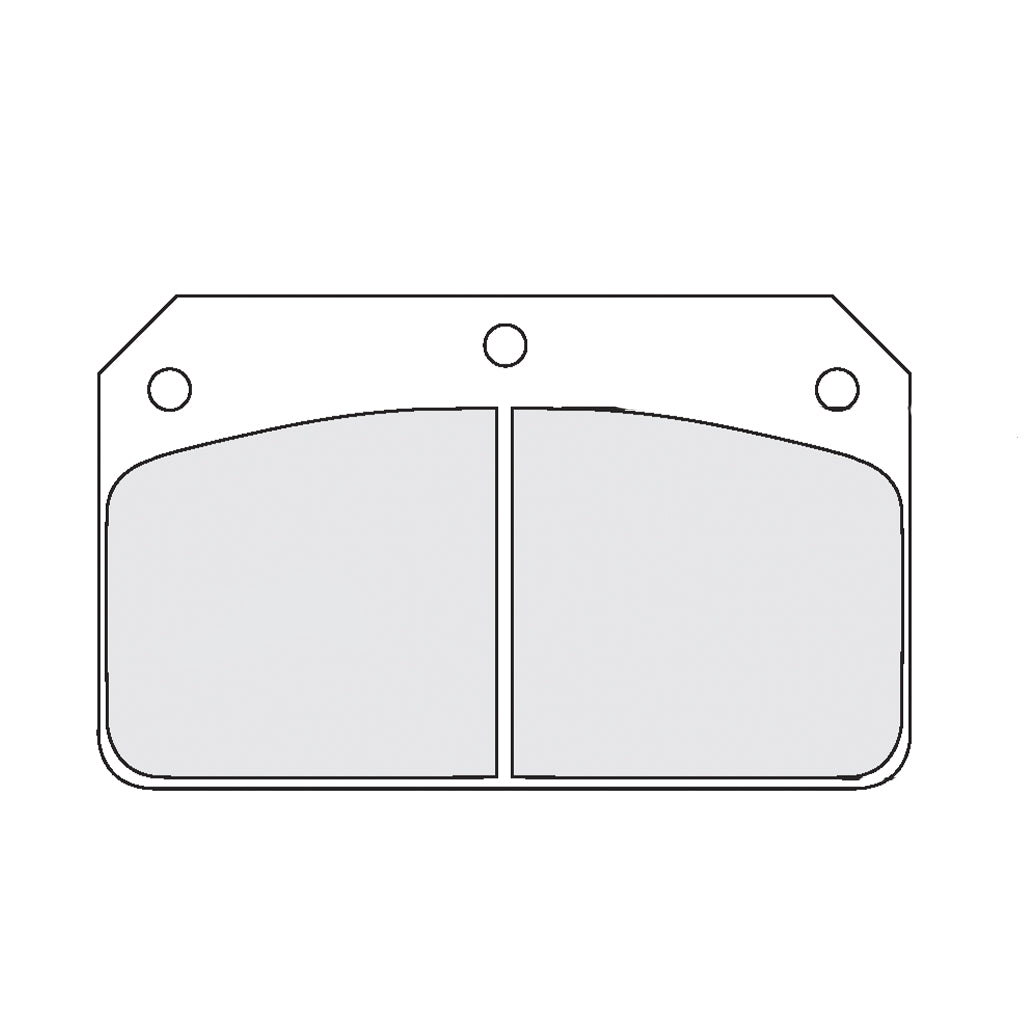PFC 7752.68.12.44 Brake Pads for RACICAL SR3 2016-2026 WILWOOD Dynalite 4 Piston (68 Compound, 12 mm) Photo-0 