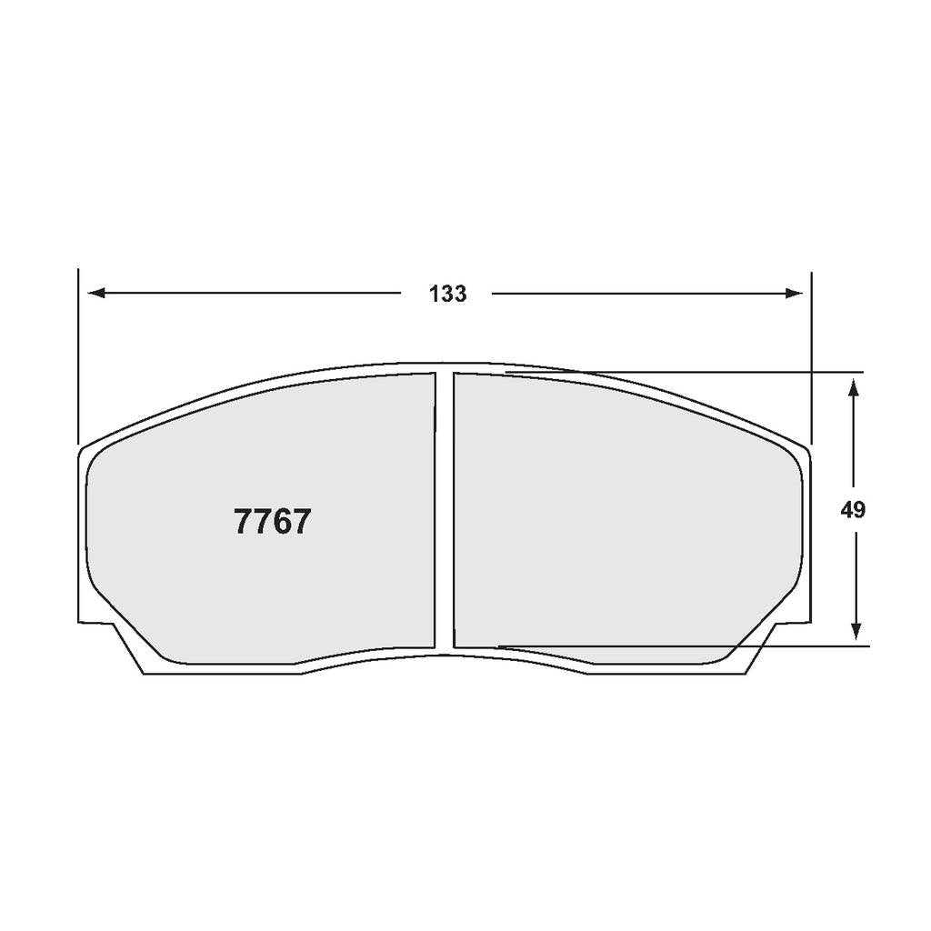 PFC 7767.68.17.64 Rear Brake Pads for RADICAL RXC 2016-2026 (68 Compound, 17 mm) Photo-0 