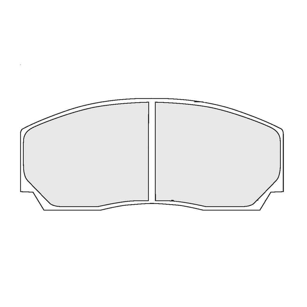 PFC 7767.01.17.44 Brake Pads for Caliper AP Racing CP3307 / CP3720 (01 Compound, 17 mm) Photo-0 
