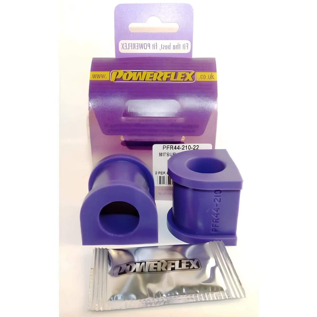 POWERFLEX PFR44-210-22 Rear Anti Roll Bar Bush 22 mm, 2pcs for MITSUBISHI Lancer Evo 7 / 8 / 9 2001-2007 Photo-0 