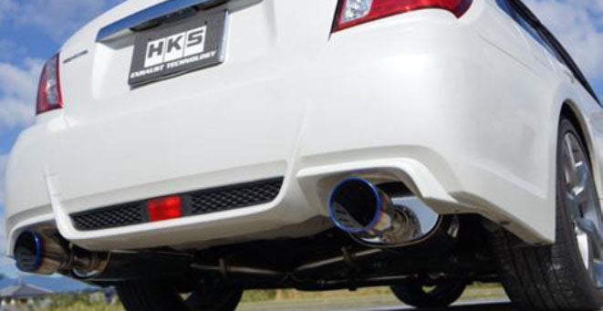 HKS 31029-AF008 Super Turbo Muffler for SUBARU Impreza WRX STI (GVB, VAB) sedan 2011-2017 Photo-3 