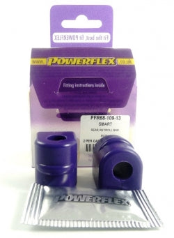 POWERFLEX PFR68-109-13 x2 Rear Anti Roll Bar Bushing, 13mm Smart Fortwo (2008+) Photo-0 