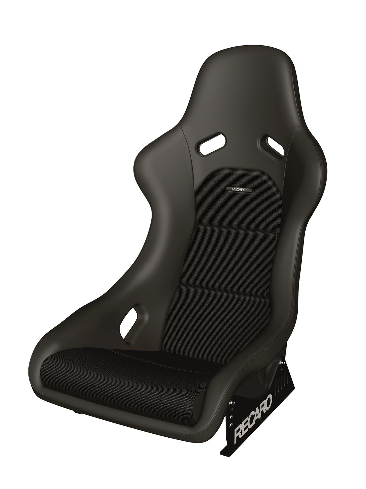 RECARO 087.00.0B27 Seat Classic Pole Position Leather black /Corduroy Photo-0 