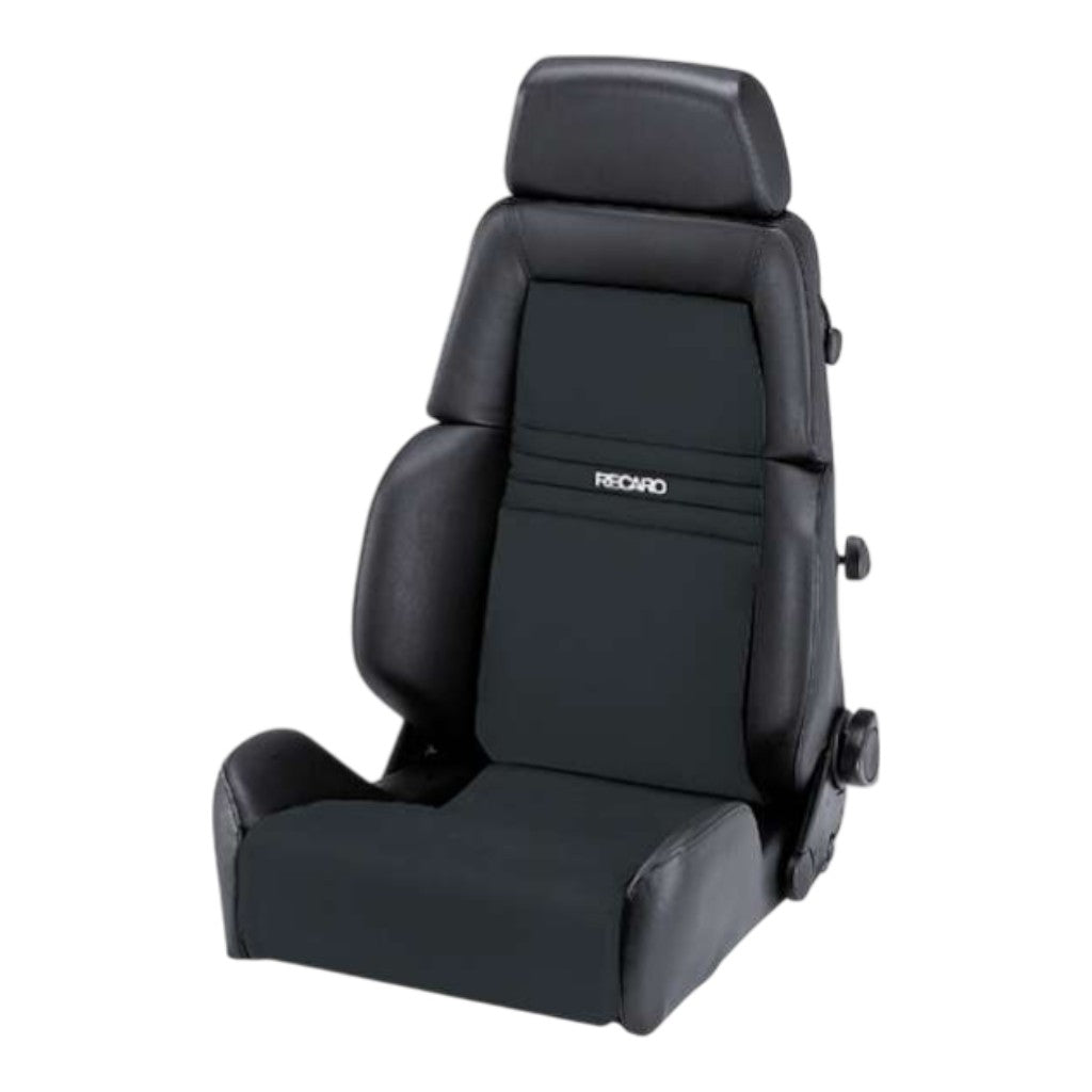 RECARO 058.20.070.683.ET Orthopedical Cover Back, Dinamica/Leather Black Photo-0 