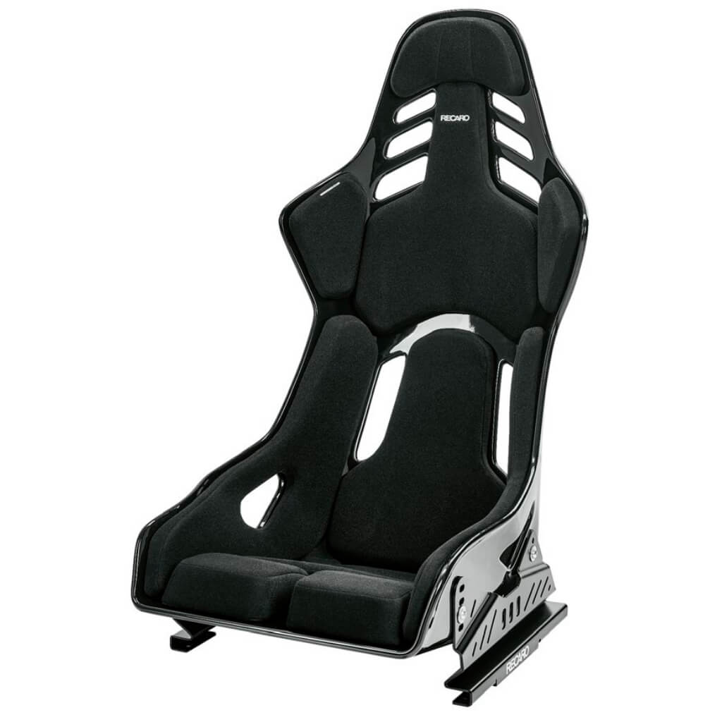 RECARO 076.01.1B21 Race Seat Podium GF Left Side (ABE / FIA) Black Velour, Size M Photo-0 