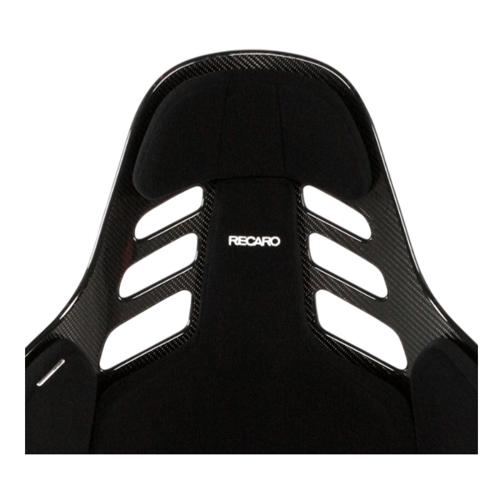 RECARO 078.31.1B21 Race Seat Podium CF Left Side (ABE / FIA 8855-1999) SAB, Black Velour, Size M Photo-2 