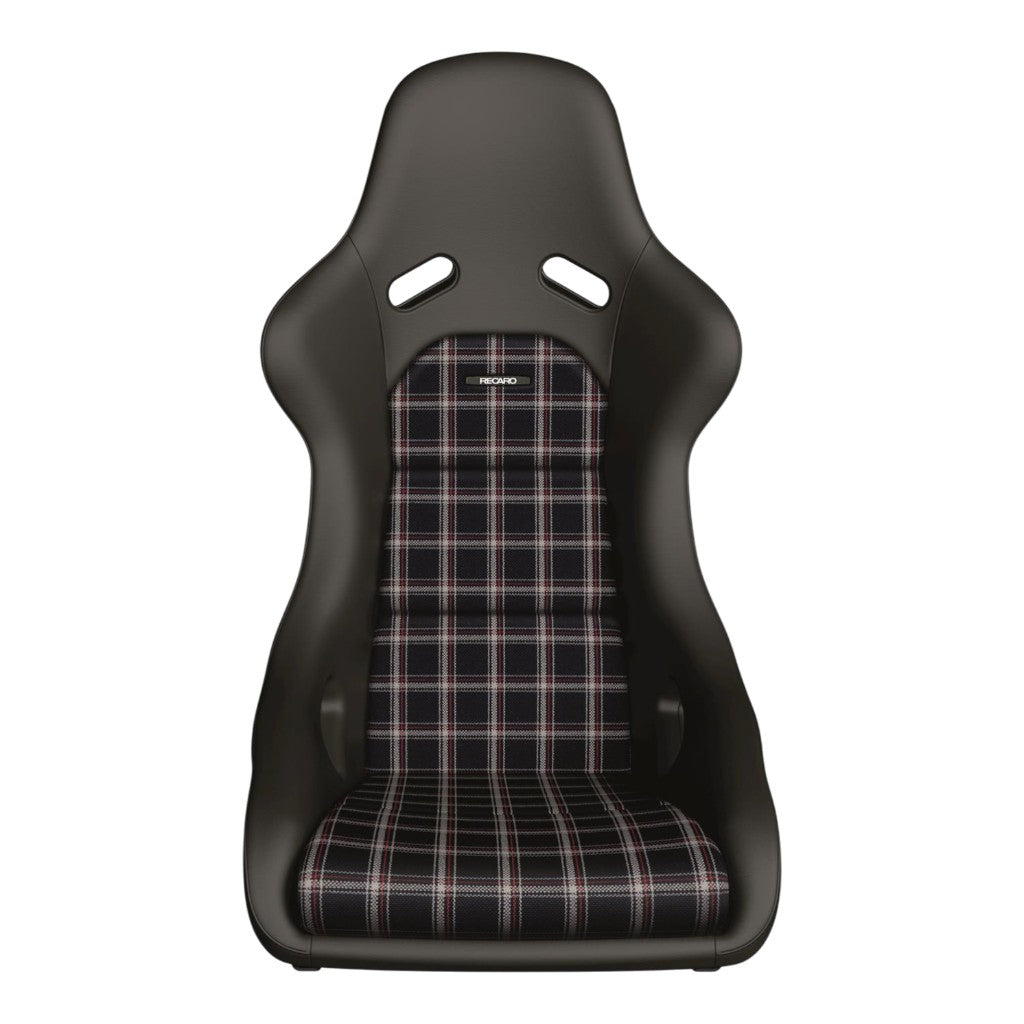 RECARO 087.00.0B28 Seat Classic Pole Position, Leather Black/Caro Photo-1 
