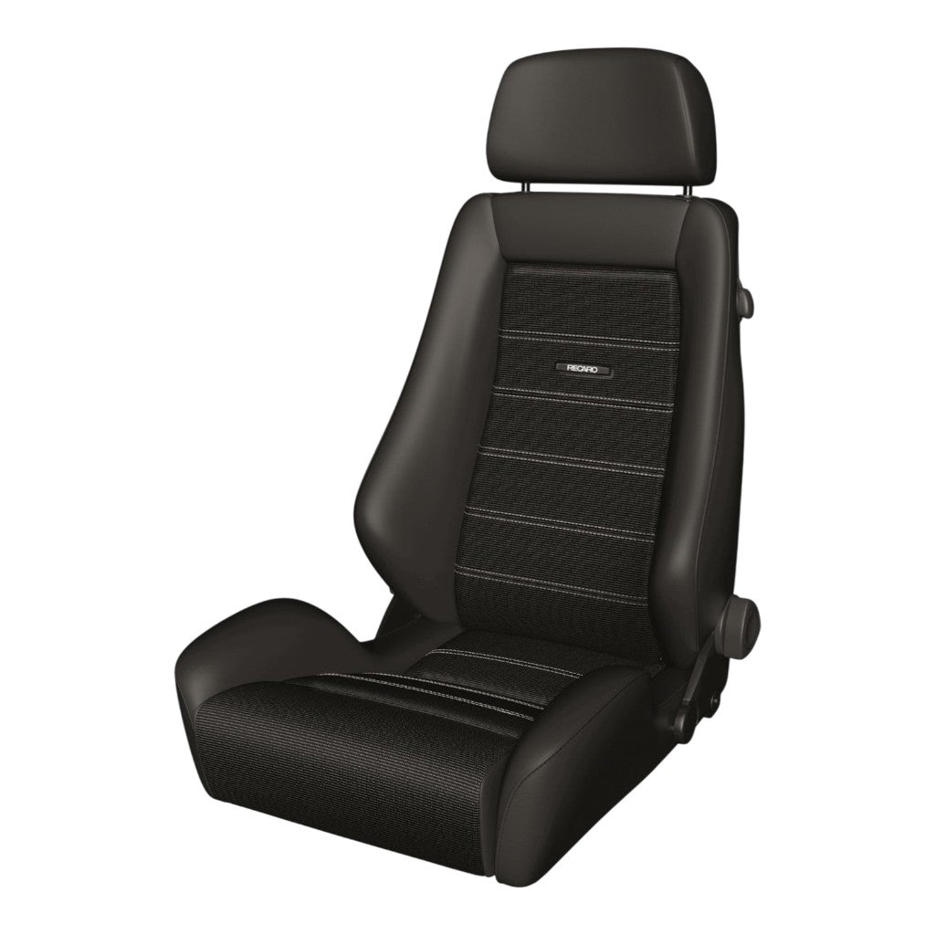 RECARO 088.00.0B27 Seat Classic LX, Leather Black / Corduroy Photo-0 