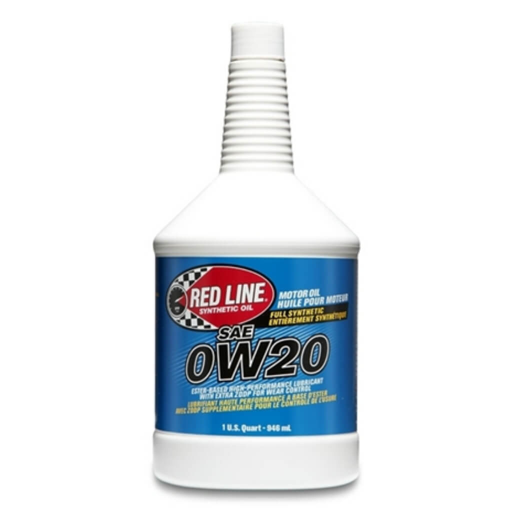 RED LINE OIL 11804 High Performance Motor Oil 0W20 0.95 L (1 qt) Photo-0 