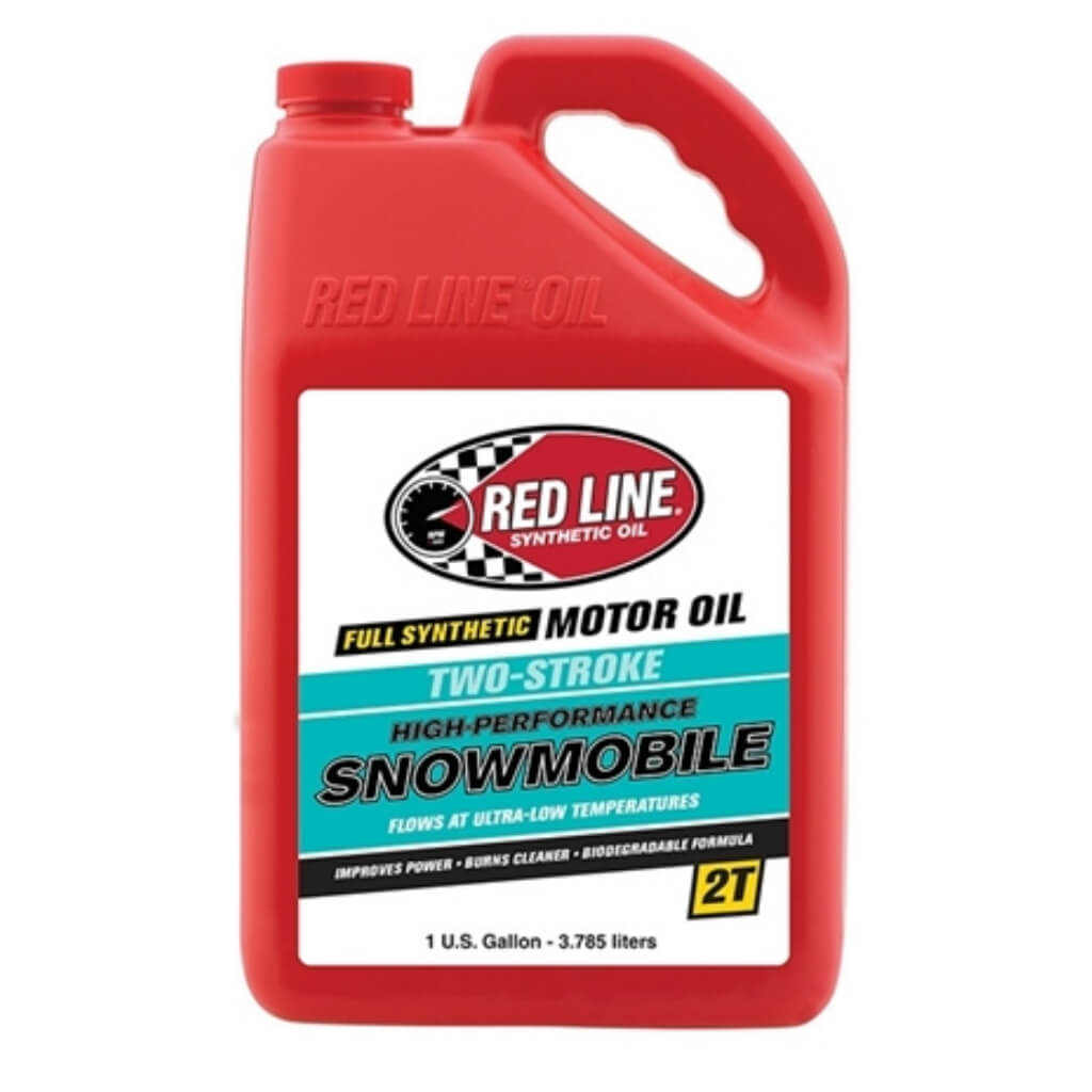 RED LINE OIL 41005 Two-Stroke Snowmobile Oil 3.8 L (1 gal) Photo-0 