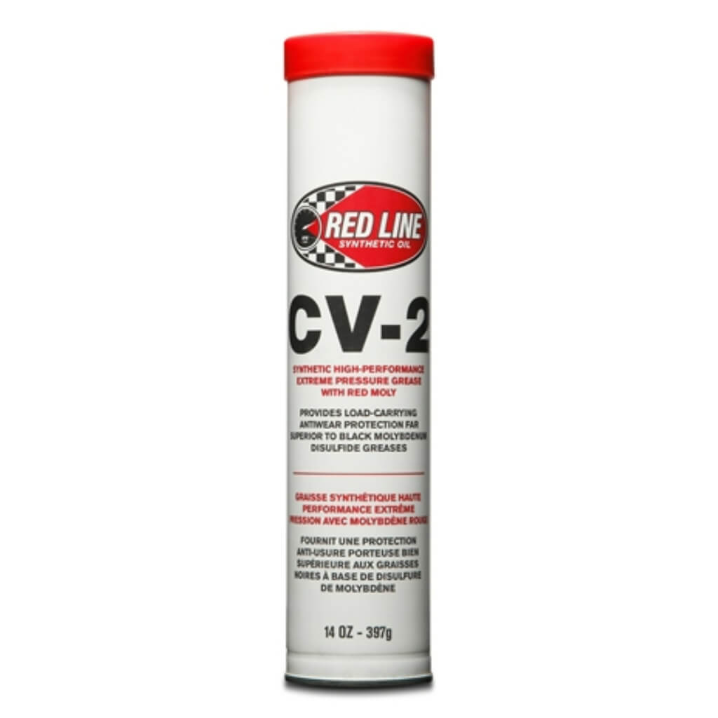 RED LINE OIL 80402 Grease With Moly CV-2 0.397 Kg (14 oz tube) Photo-0 