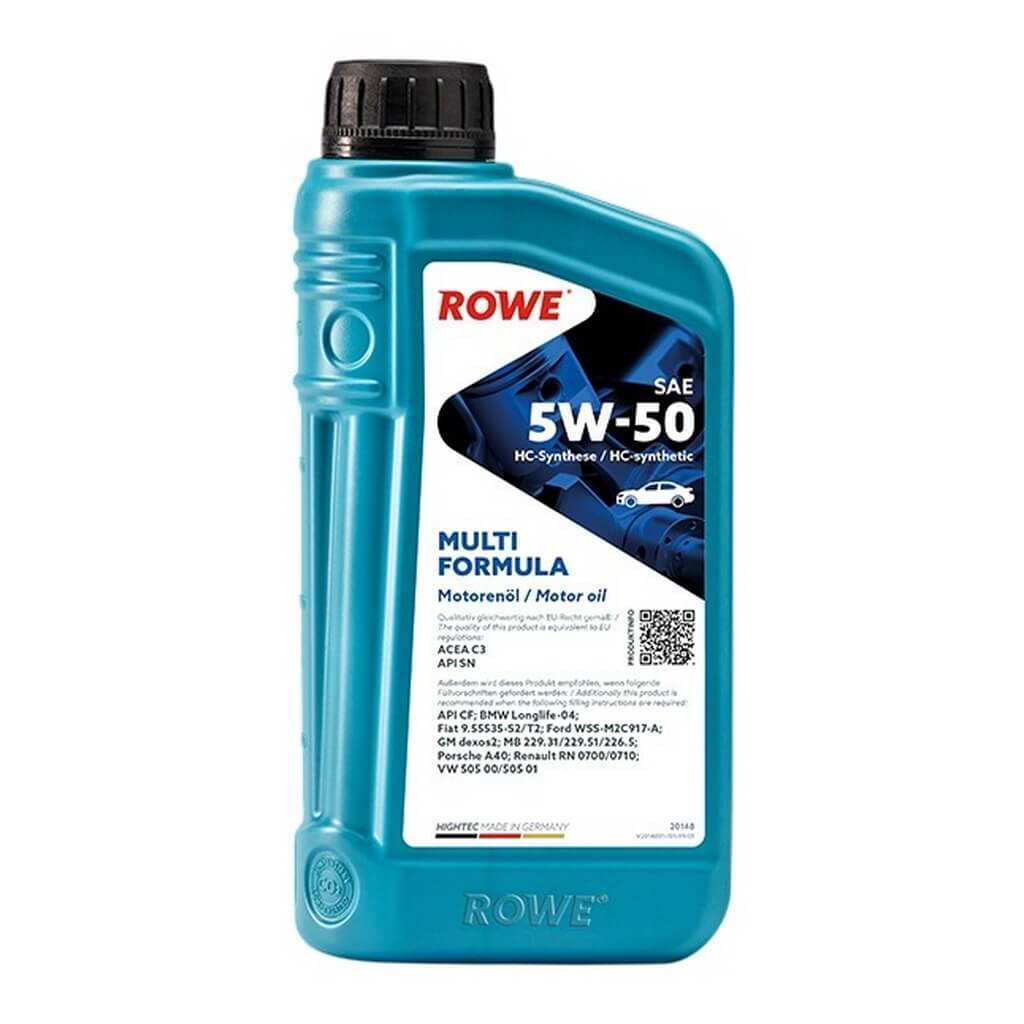 ROWE 20148-0010-99 Engine Oil Hightec Multi Formula SAE 5W-50 (1 Ltr.) Photo-0 