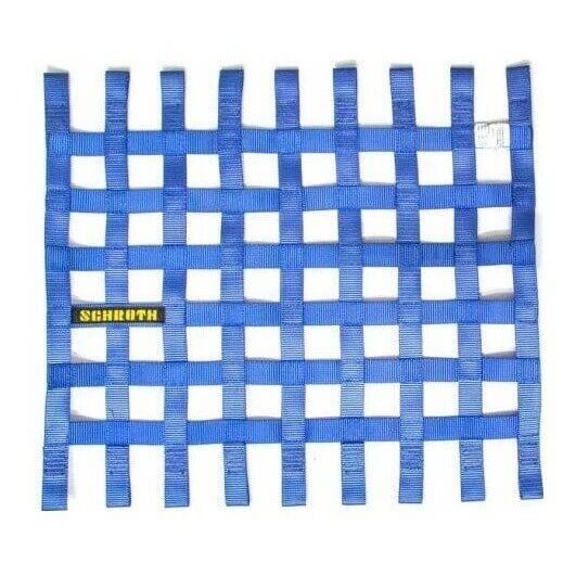 SCHROTH 09053-1 Window Net 400 mm x 405 mm (15.75“ x 16“) Without Hardware Blue Photo-0 