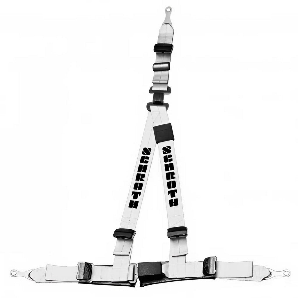 SCHROTH 10519E Seat Belt Rallye 3 ASM 3-Point 50mm Right, Silver Photo-0 