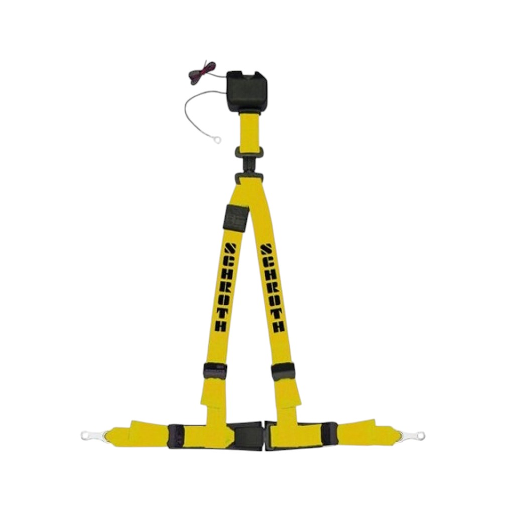 SCHROTH 11513 Seat Belt Autocontrol 2 ASM 3-Point 50mm Right, Yellow Photo-0 