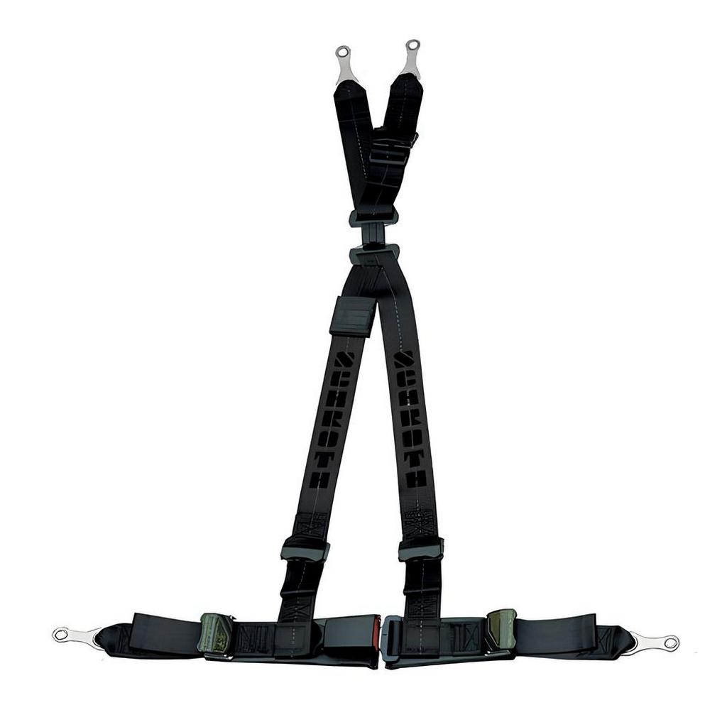 SCHROTH 16090E Seat Belt Rallye 4 4-point 50 mm (2“) Left, Asm, ECE, Black Photo-0 